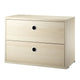 String System Chest of Drawers in Ash 58cm — packshot