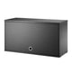 String System Cabinet Flip Door in Black Stained Ash W78cm — packshot