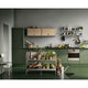 String System Cabinet Flip Door in Ash (Clear Lacquer) — lifestyle, kitchen