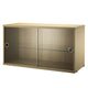 String System Display Cabinet in Oak (Clear Lacquer) — packshot