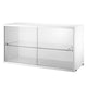 String System Display Cabinet in White Lacquered — packshot