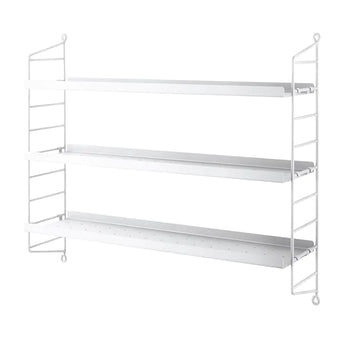 String Pocket Metal Shelving