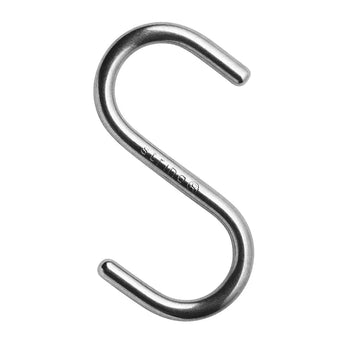 String S Hook Stainless Steel (x5)