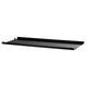 tring System Metal Shelf Low Edge in Black, 78cm — packshot