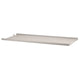 String System Metal Shelf Low Edge in Beige, 78cm — packshot