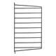 String System Wall Panels in Black 50cm — packshot