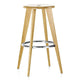 Vitra Tabouret Haut Stool in Solid Natural Oak — packshot