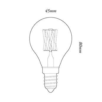 Tala 3W Pluto LED E14 Bulb 2500K Clear