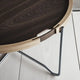 Carl Hansen CH417 Tray Table in Smoked Oak — lifestyle, detail