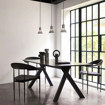 Anglepoise Type 80 Pendant Light in Grey Mist — lifestyle, dining room
