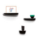 Vitra Corniches in Black — studio
