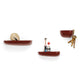 Vitra Corniches in Japanese Red — studio