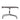 Vitra Eames EA 125 Aluminium Group Stool