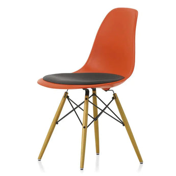 Vitra Eames Plastic Side Chair RE DSW Seat Upholstery