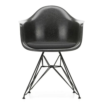 Vitra Eames Fiberglass Armchair DAR Seat Upholstery