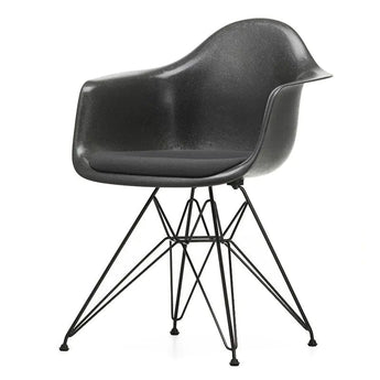 Vitra Eames Fiberglass Armchair DAR Seat Upholstery