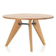 Vitra Guéridon Dining Table Round 105cm in Natural Oak — packshot