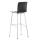 Vitra HAL Ply Stool High in Dark Oak — packshot, detail
