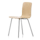 Vitra HAL Ply Tube Chair in Natural Oak — packshot