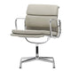 Vitra Eames EA 208 Soft Pad Chair in Leather — packshot, detail