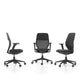 Vitra ACX Soft Office Chair with 3D Armrests — studio, with Vitra ACX Mesh and ACX Light