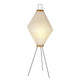 Vitra Akari 13A Floor Lamp — packshot, lit