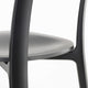 Vitra All Plastic Chair in Graphite Grey — packshot, detail