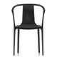Vitra Belleville Armchair Plastic in Deep Black — packshot, detail