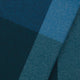 Vitra Colour Block Blanket in Black/Blue — studio, detail