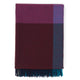 Vitra Colour Block Blanket in Blue/Bordeaux — packshot, detail