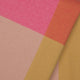 Vitra Colour Block Blanket in Pink/Beige — studio, detail