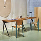 Vitra Compas Direction Desk — lifestyle, with Vitra Standard Chair