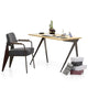 Vitra Compas Direction Desk — studio, with Vitra Fauteuil Direction