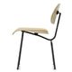 Vitra Eames Plywood Group DCM Chair in Natural Ash, Basic Dark — packshot, detail