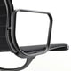 Vitra Eames EA 104 Aluminium Group Chair in Black — packshot, detail