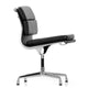 Vitra Eames EA 205 Soft Pad Chair in Leather Nero — packshot