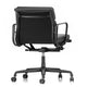 Vitra Eames EA 217 Soft Pad Office Chair in Leather Nero — packshot, detail