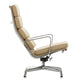 Vitra Eames EA 222 Soft Pad Lounge Chair in Leather — packshot, detai