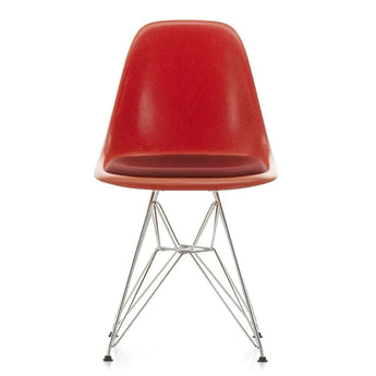 Vitra Eames Fiberglass Side Chair DSR Seat Upholstery