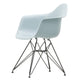 Vitra Eames Plastic Armchair RE DAR in 23 Ice Grey RE / Basic Dark Powder Coated — packshot
