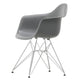 Vitra Eames Plastic Armchair RE DAR in 56 Granite Grey RE / Chrome — packshot