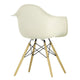 Vitra Eames Plastic Armchair RE DAW in 11 Pebble RE / Honey-Toned Ash — packshot, detail