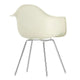 Vitra Eames Plastic Armchair RE DAX in 11 Pebble RE / Chrome — packshot, detail