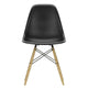 Vitra Eames Plastic Side Chair RE DSW in 12 Deep Black RE / Golden Maple — packshot