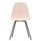 Vitra Eames Plastic Side Chair RE DSX in 41 Pale Rose RE / Basic Dark Powder Coated — packshot, detail