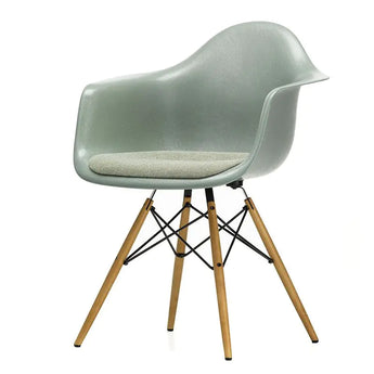 Vitra Eames Fiberglass Armchair DAW Seat Upholstery