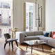Vitra Eames Plywood Group LCW Leather Lounge Chair in Black Ash — lifestyle