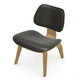 Vitra Eames Plywood Group LCW Leather Lounge Chair in Natural Ash — packshot