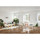 Vitra Eames Plastic Armchair RE LAR Full Upholstery — lifestyle