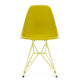 Vitra Eames Plastic Side Chair RE DSR Colours in Mustard RE / Citron — packshot, detail